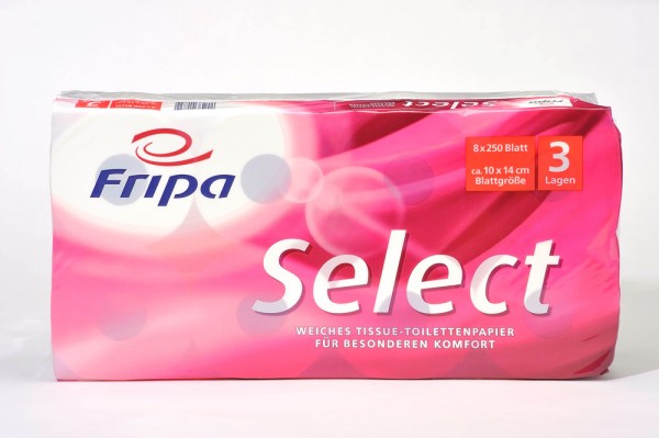 Toilettenpapier „Select“ 3-lagig